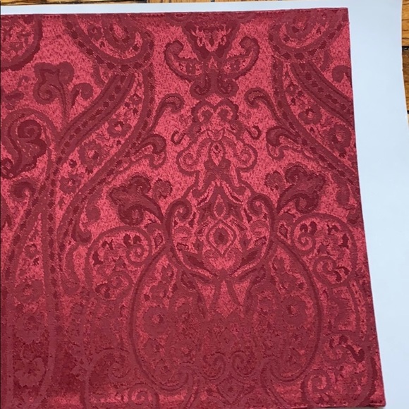 NWOT Ralph Lauren red paisley placemat 2 pieces - Picture 6 of 8